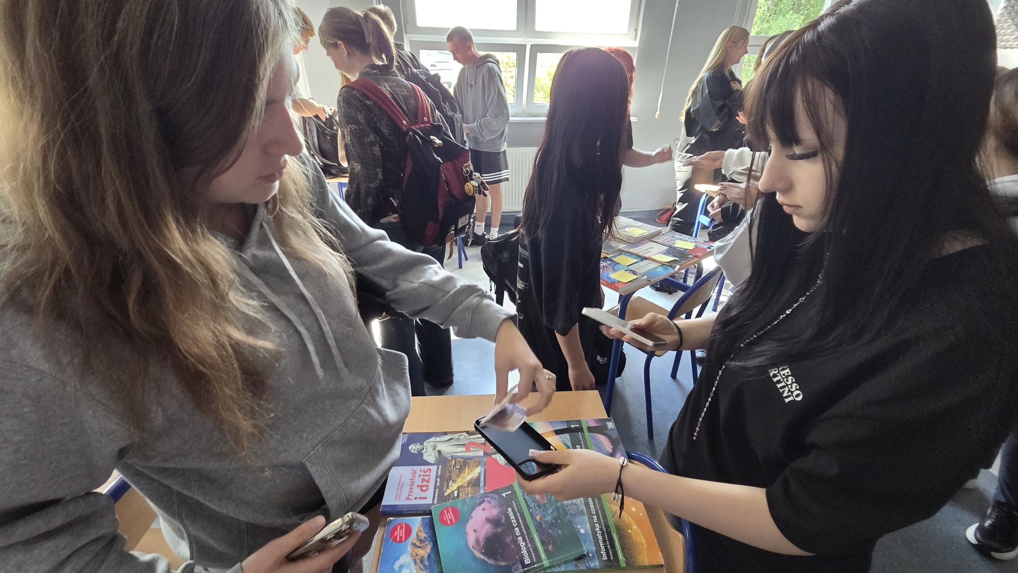 Kiermasz z podręcznikami